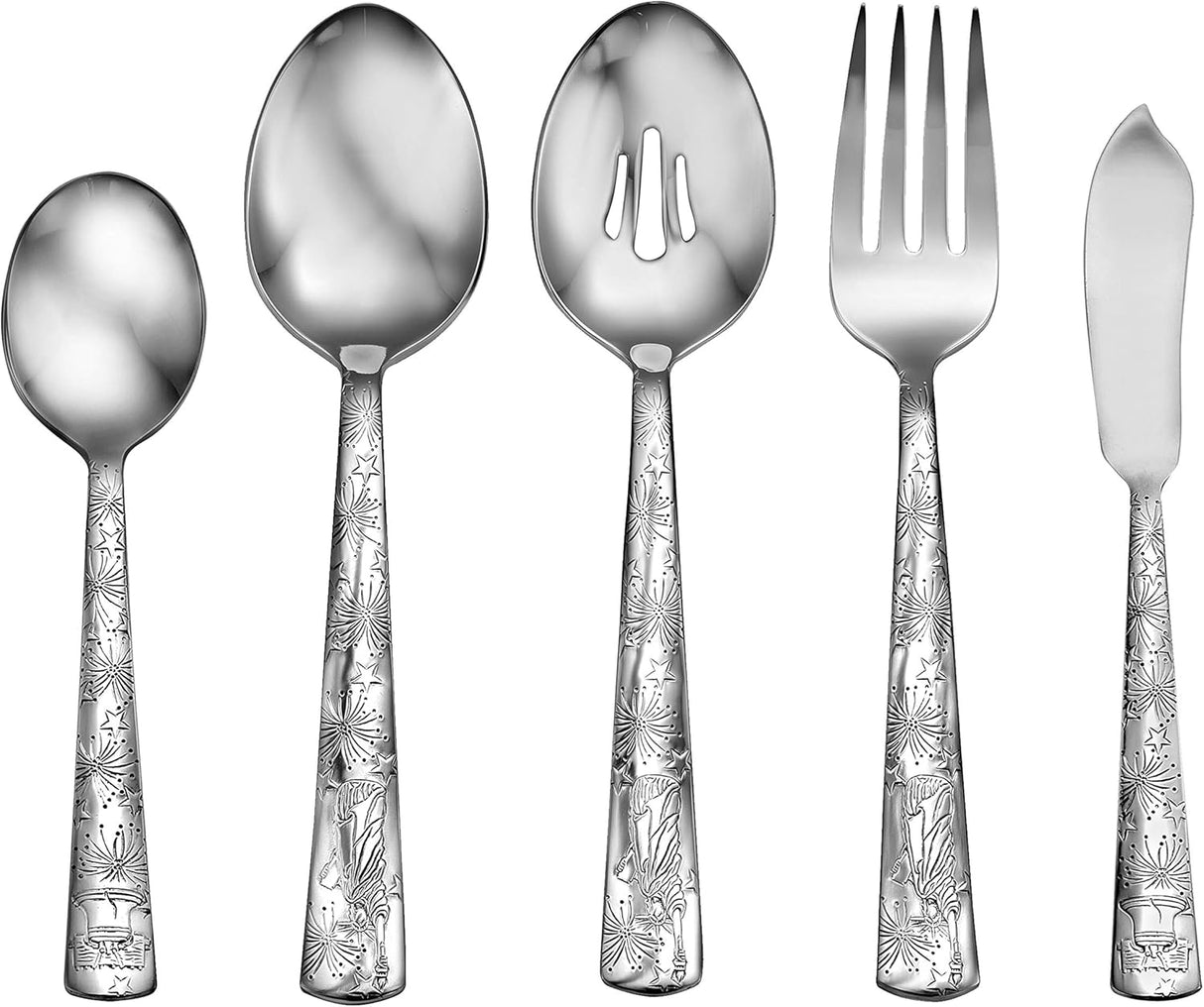 Liberty Tabletop Liberty 45pc Flatware Set Service For 8 Serving Set Included MADE IN USA