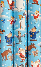 Frosty Wrapping Paper - Large 60 Sq Ft. - Gift Wrap Proudly Made in the USA