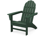 POLYWOOD Vineyard Adirondack Chair, Mahogany