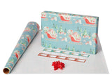 American Greetings 120 sq. ft. Christmas Wrapping Paper Set, Kathy Davis Designs (4 Rolls 30 in. x 12 ft., 7 Bows, 30 Gift Tags)