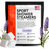 Sport Shower Steamers - Made in USA with Natural Eucalyptus Essential Oil, Sinus Relief, Muscle Recovery for Athletes, Stocking Stuffers, Christmas Gifts for Self Care Relaxation