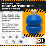 SodaPup Honey Pot – Durable Dog Treat Dispenser & Enrichment Toy Made in USA from Non-Toxic, Pet Safe, Food Safe Natural Rubber Material for Mental Stimulation, Problem Chewing, Calming Nerves, & More