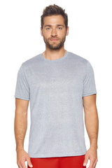 Expert Brand USA-Made Men's Activewear Short Sleeve Natural-Feel Jersey Crewneck T-Shirt