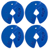 Micro Gainz Dumbbell Fractional 1.25lb Weight Plate, Ideal for Micro Loading, (Choose Color) 4 Piece Fractional Weight Plates, Designed for Dumbbell Training, Made In USA