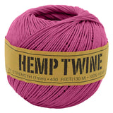 Bean Products Hemp Twine - High Tensile Strength and Durable - Made with 100% Hemp - Perfect for Jewelry, Arts & Crafts, Decoration, Cooking - 0.5MM, 50G/328 Ft. - 8 lb. Test Strength - Natural