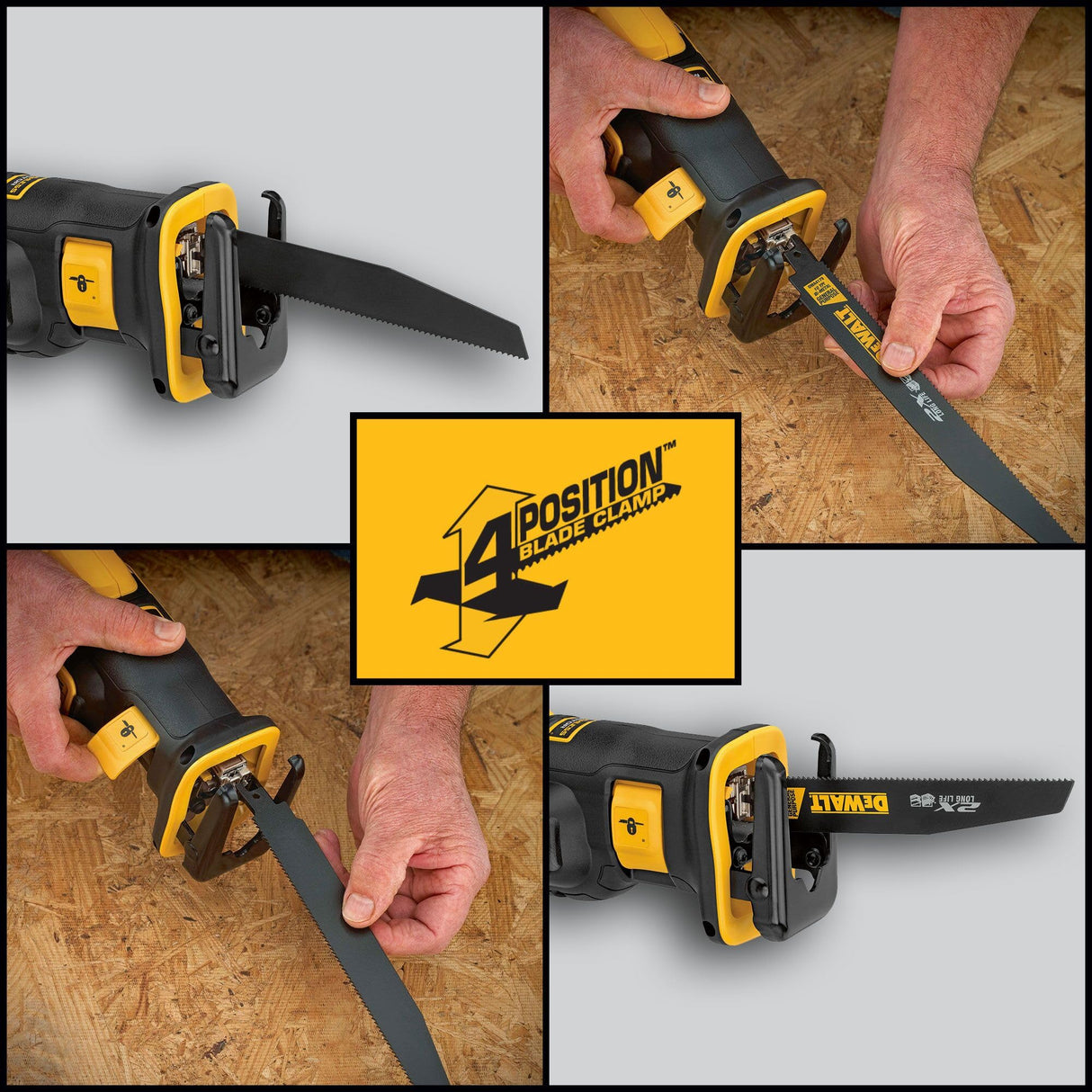 DEWALT 20V MAX XR Reciprocating Saw, Compact, Bare Tool Only (DCS367B)