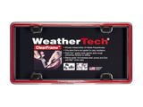 WeatherTech ClearFrame License Plate Frame, Baby Blue