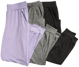 Sweet Hearts Girls' Sweatpants - 3 Pack Performance Jogger Pants with Pockets - High Waisted Jogger Sweatpants: Made in USA