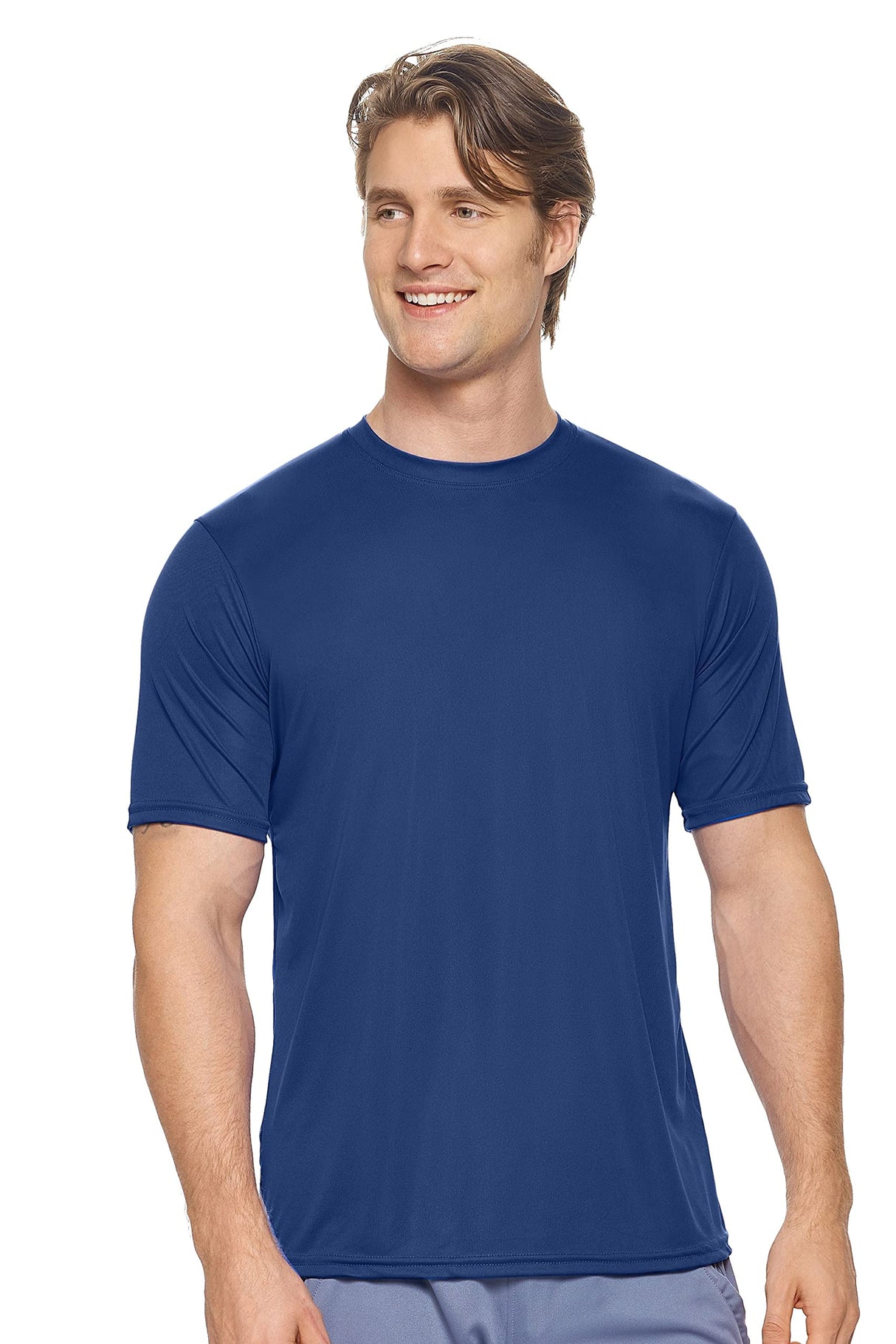 Expert Brand USA-Made Men's Drimax Short-Sleeve Active T-Shirt for Training Gym Hiking Workout