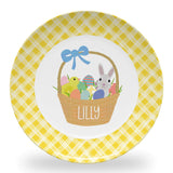 Tiny Expressions - Personalized Holiday Plates for Kids with Customized Name | BPA Free | Dishwasher Safe | Made in the USA (Christmas Plate)