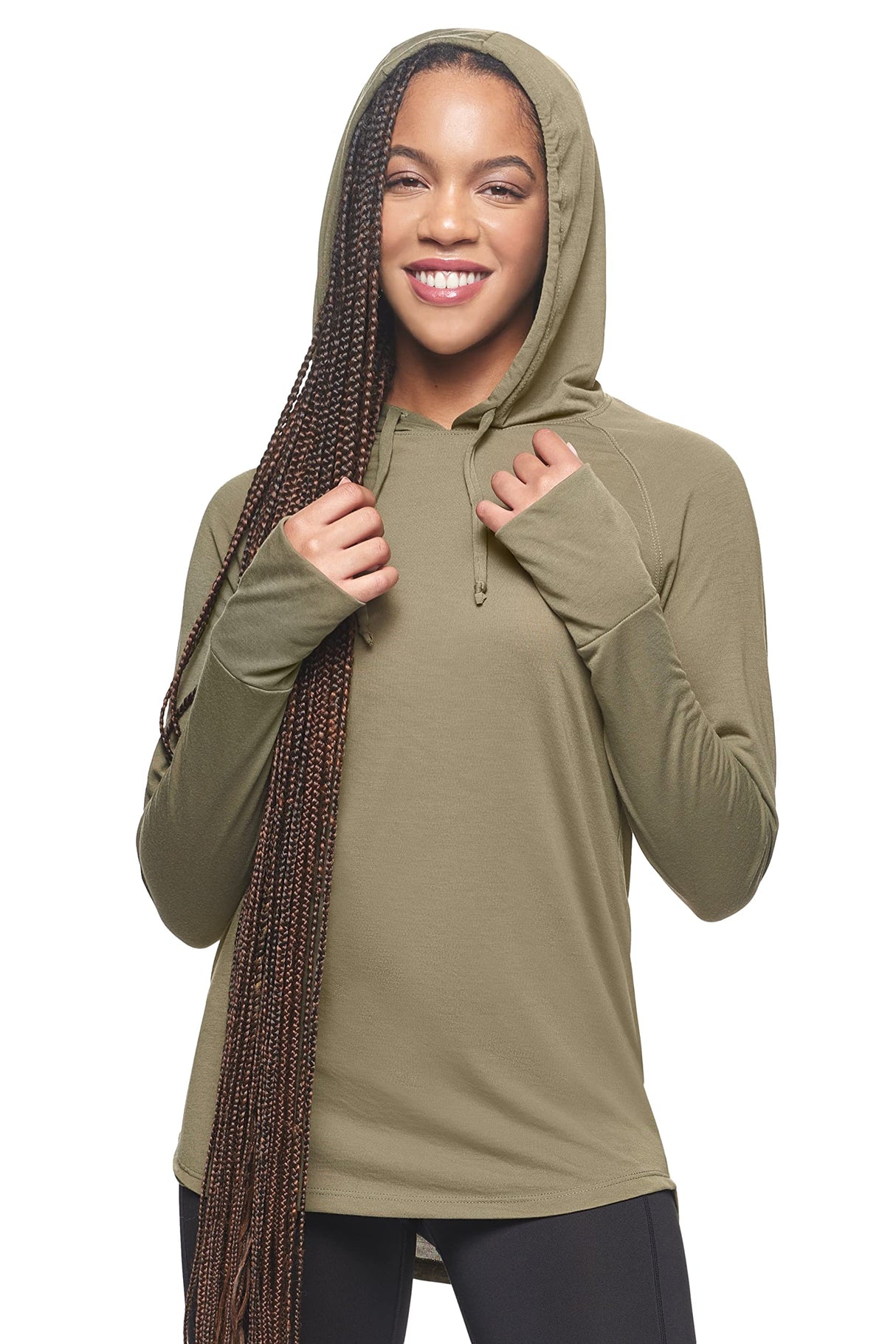 Expert Brand USA-Made Women's Soft Casual Activewear Siro Hoodie