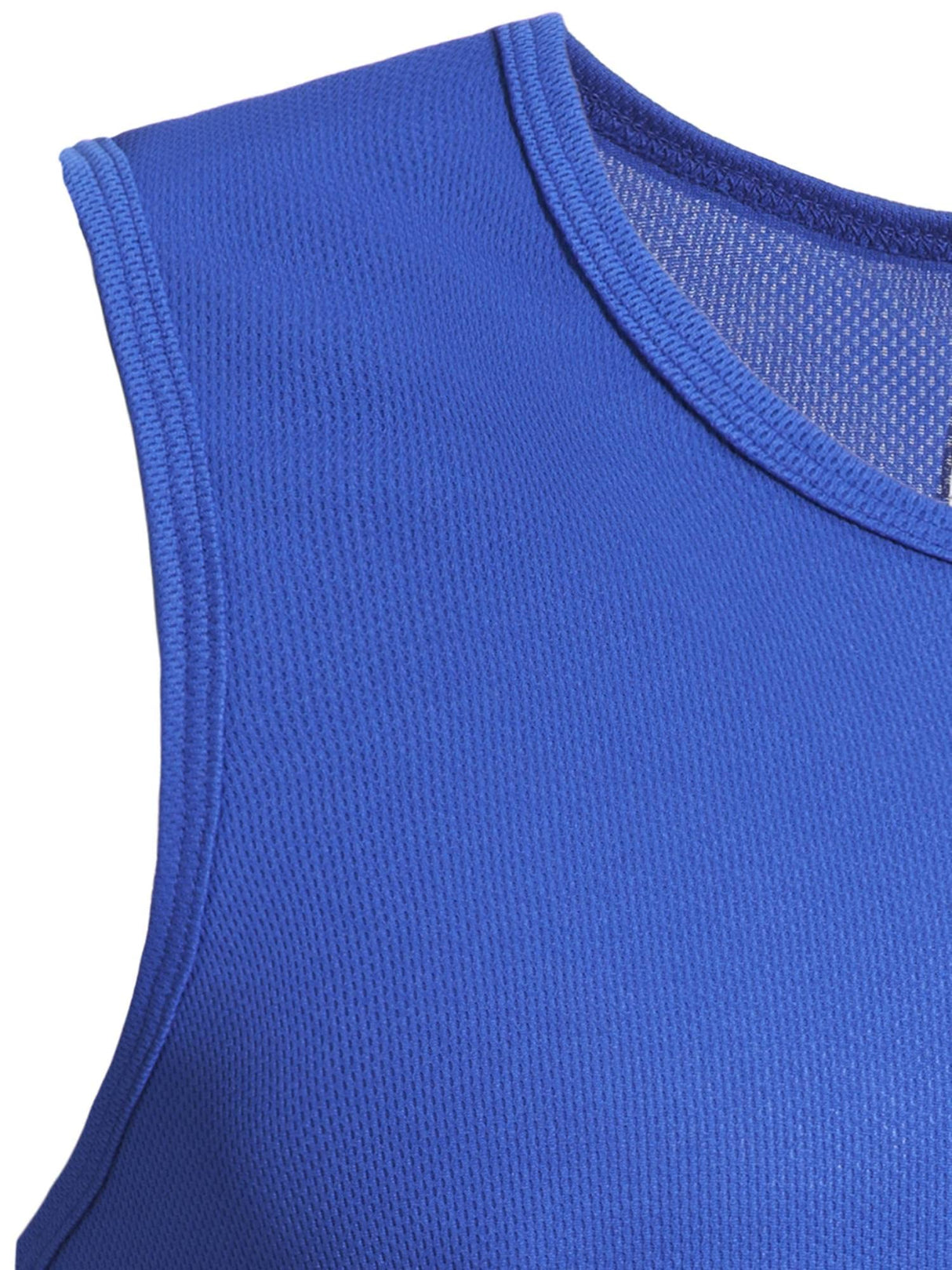 Expert Brand USA-Made Men's Oxymesh Dry Fit Sleeveless Athletic Shirt