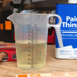 One Gallon 128oz Measure Pitcher - Convenient Conversion Chart - Strong Food Grade - Great for Lawn, Chemicals Pool, Ag, Lye, Home Hobbies, Motor Oil, Fluids - Turnah Precision Products, Made in USA