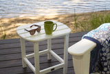 POLYWOOD South Beach 18" Side Table in Navy