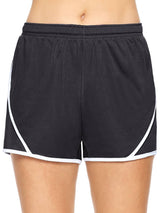 Expert Brand USA-Made Women's Oxymesh Dry Fit Athletic Running Shorts