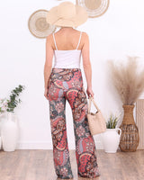 Popana Palazzo Pants for Women Casual Summer Wide Leg Beach Pants Plus Size Made in USA