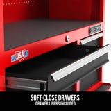 CRAFTSMAN S2000 26IN 4-DRAWER CHEST W/LIGHT & DIVIDE (CMST32642RB)