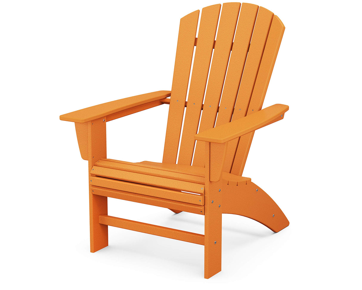 POLYWOOD Nautical Curveback Adirondack Chair