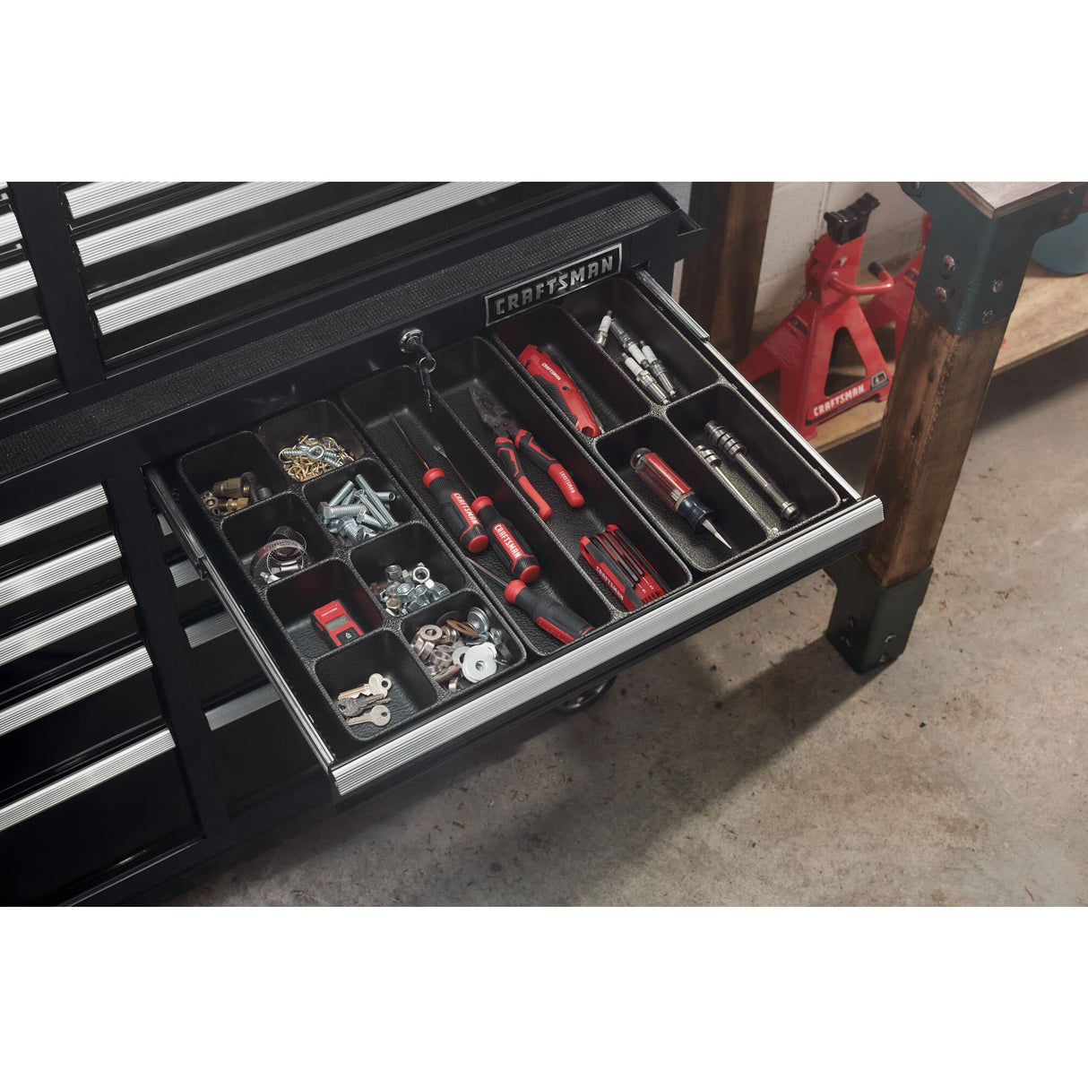 CRAFTSMAN S2000 41IN 10-DRAWER CABINET TRAY & HOLDER BK (CMST341102BK)