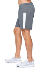 Expert Brand USA-Made Men's Oxymesh Dry Fit Premium Athletic Shorts with Briefs