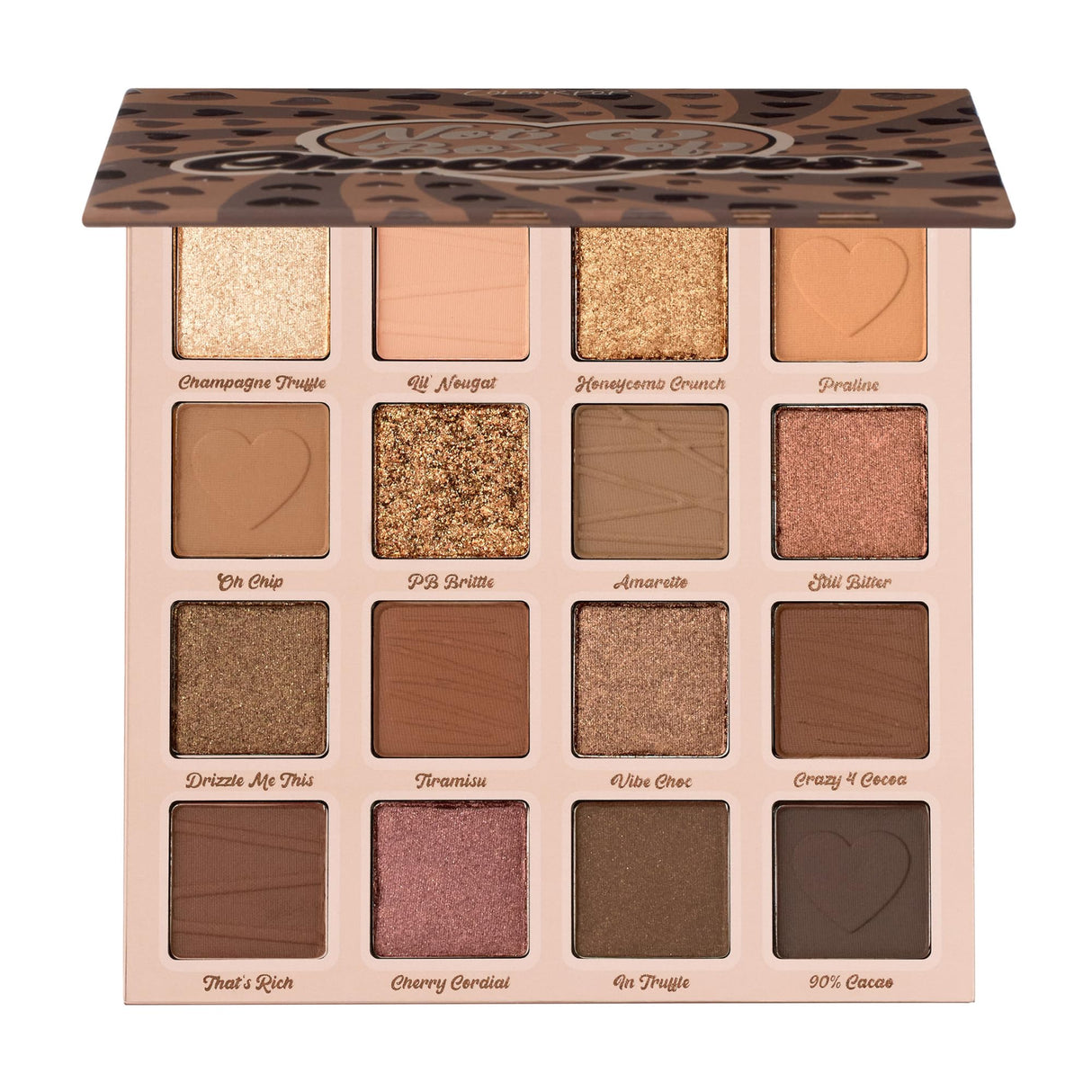 ColourPop Blush Crush Shadow Palette - Brown, Gold & Pink Shadow Palette with Metallic and Matte Finishes - High-Pigment Makeup with a Long-Wearing Formula (0.3 oz)