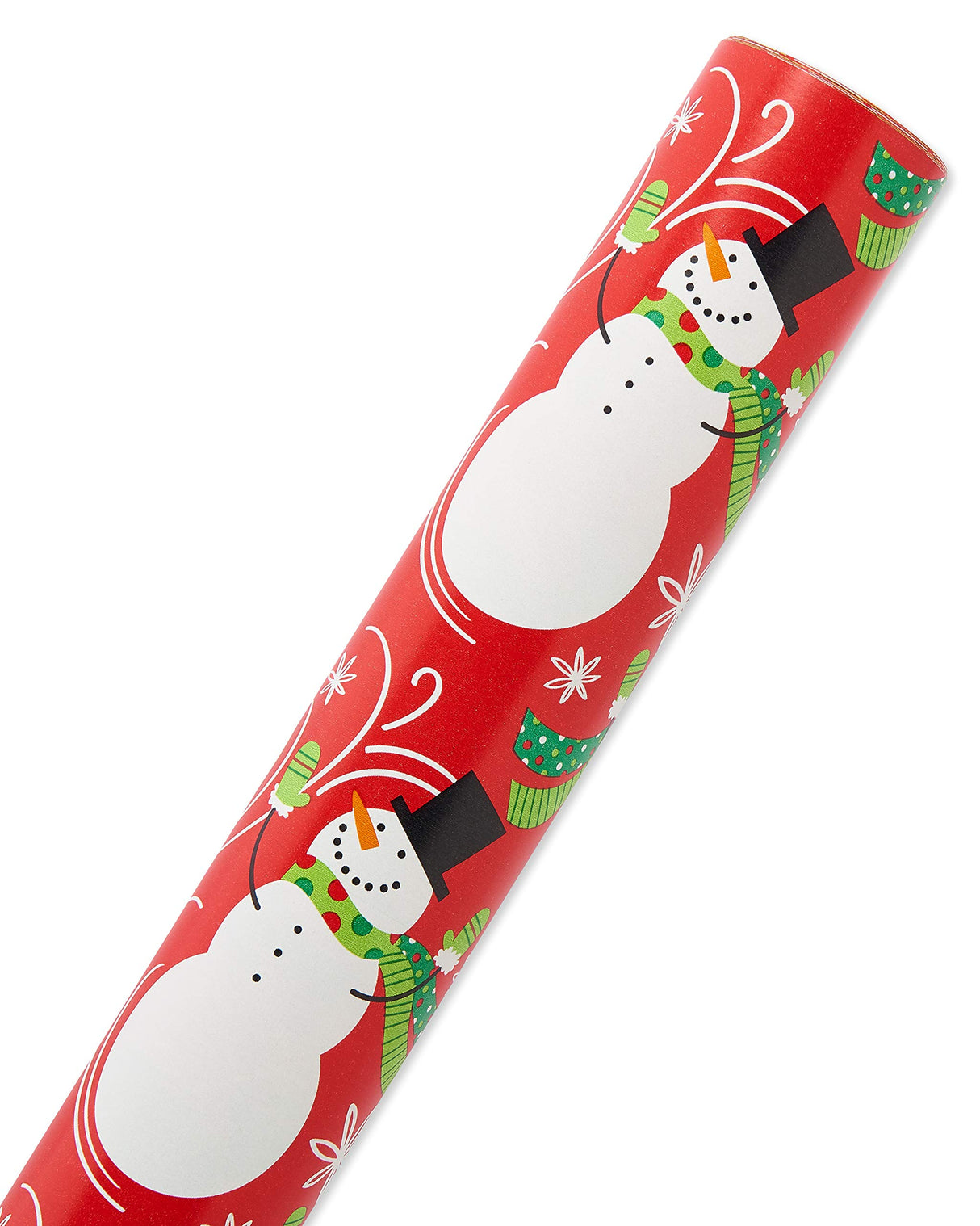 American Greetings 175 sq. ft. Reversible Wrapping Paper for Christmas and All Holidays, Red and Black Plaid (1 Jumbo Roll 30 in. x 70 ft.)