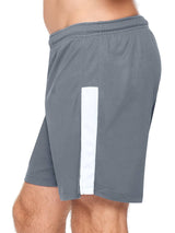 Expert Brand USA-Made Men's Oxymesh Dry Fit Premium Athletic Shorts with Briefs