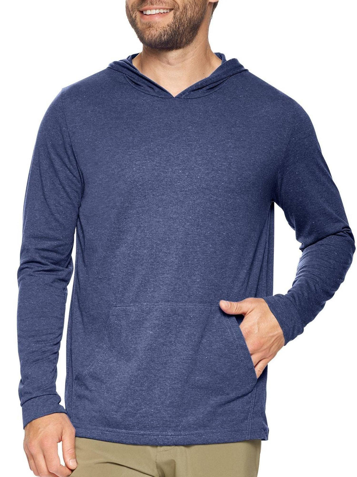 Expert Brand USA-Made Men's Activewear Performance Heather Style Hoodie