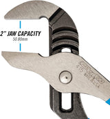 Channellock 415 10-Inch Smooth Jaw Tongue