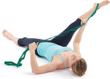 OPTP The Original Stretch Out Strap with Exercise Poster, USA Made Top Choice Stretch Out Straps for Physical Therapy, Yoga Stretching Strap or Knee Therapy Strap