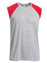 Expert Brand USA-Made Men's Natural-Feel Colorblock Training Tank T-Shirt