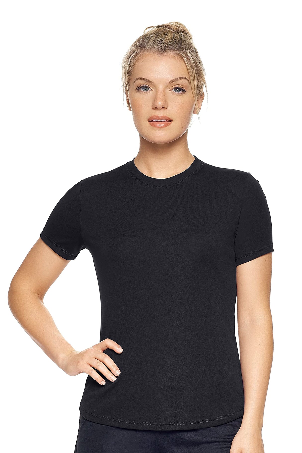 Expert Brand USA-Made Women's Drimax Dry Fit Short Sleeve Athletic T-Shirt