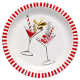 American Greetings 36-Count 7 in. Dessert Plates by Kathy Davis, Christmas Party Supplies