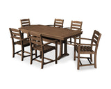 POLYWOOD® Dining Set, Slate Grey