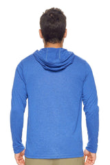 Expert Brand USA-Made Men's Activewear Performance Heather Style Hoodie