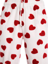 Made in USA Mens Premium Pajama Pants with Print Pattern Knit Fleece Lounge PJ Botton with Pockets
