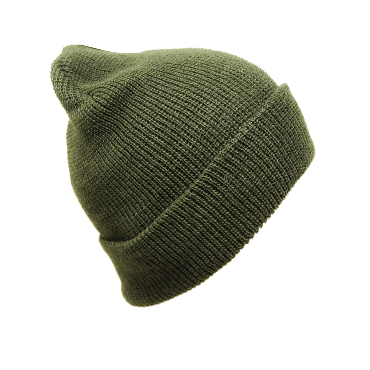 Warm Winter Watch Cap 100% Wool Beanie Made in USA to Military Specifications