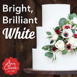 Ann Clark Bright White Food Coloring Gel Large 4.5 oz Professional Grade Made in USA