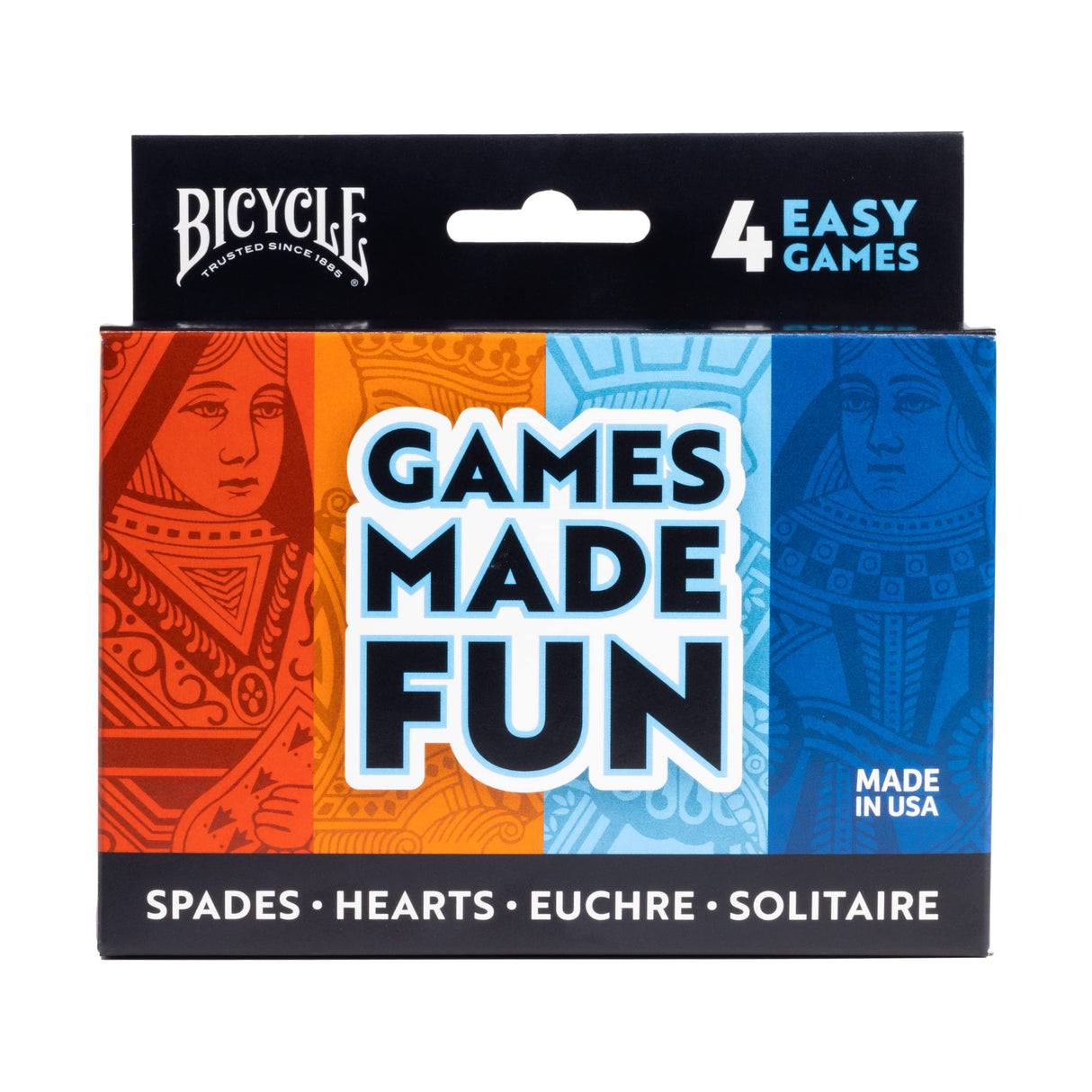 Bicycle Nertz Playing Card Game, 8 Decks of Playing Cards, Fast, Fun, Competitive Multiplayer Solitaire Game, Up to 8 Players, Jumbo Index