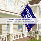 Annaflag Made In USA Trump 2024 Flag 3x5 Feet, Re-Elect The Rules Have Changed Flags, Durable Polyester with Two Brass Grommets Double Stitching Patriotic Outdoor Indoor Decoration Banner