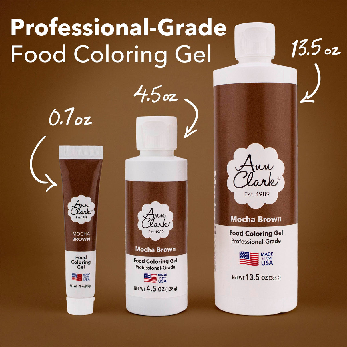 Ann Clark Super Red Food Coloring Gel Large 4.5 oz Professional Grade Made in USA