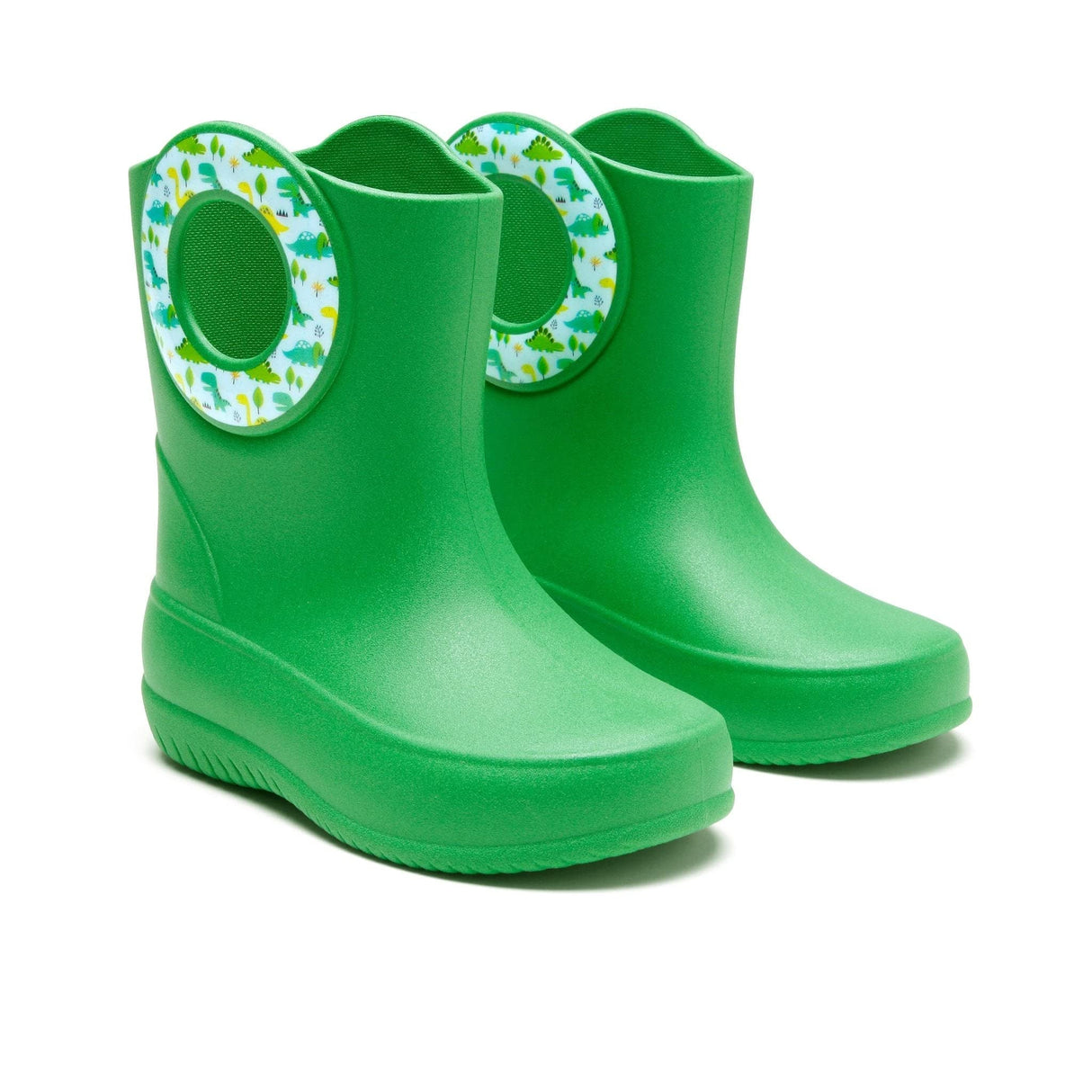 OKABASHI Kid's Kendall Rain Boot | Waterproof Design | Machine Washable | Easy-On Handles | Latex Free | Sustainably Made in the USA