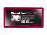 WeatherTech ClearCover License Plate Cover and Frame, Baby Blue