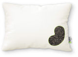 Buckwheat Standard Bed Pillow - Organic Cotton, Vegan, Premium Quality - Made in USA - 20" x 26" - Neck Bed Body Floor Cushion Insert Couch Throw Bolster - Organic Eco Friendly Fabric and Fill