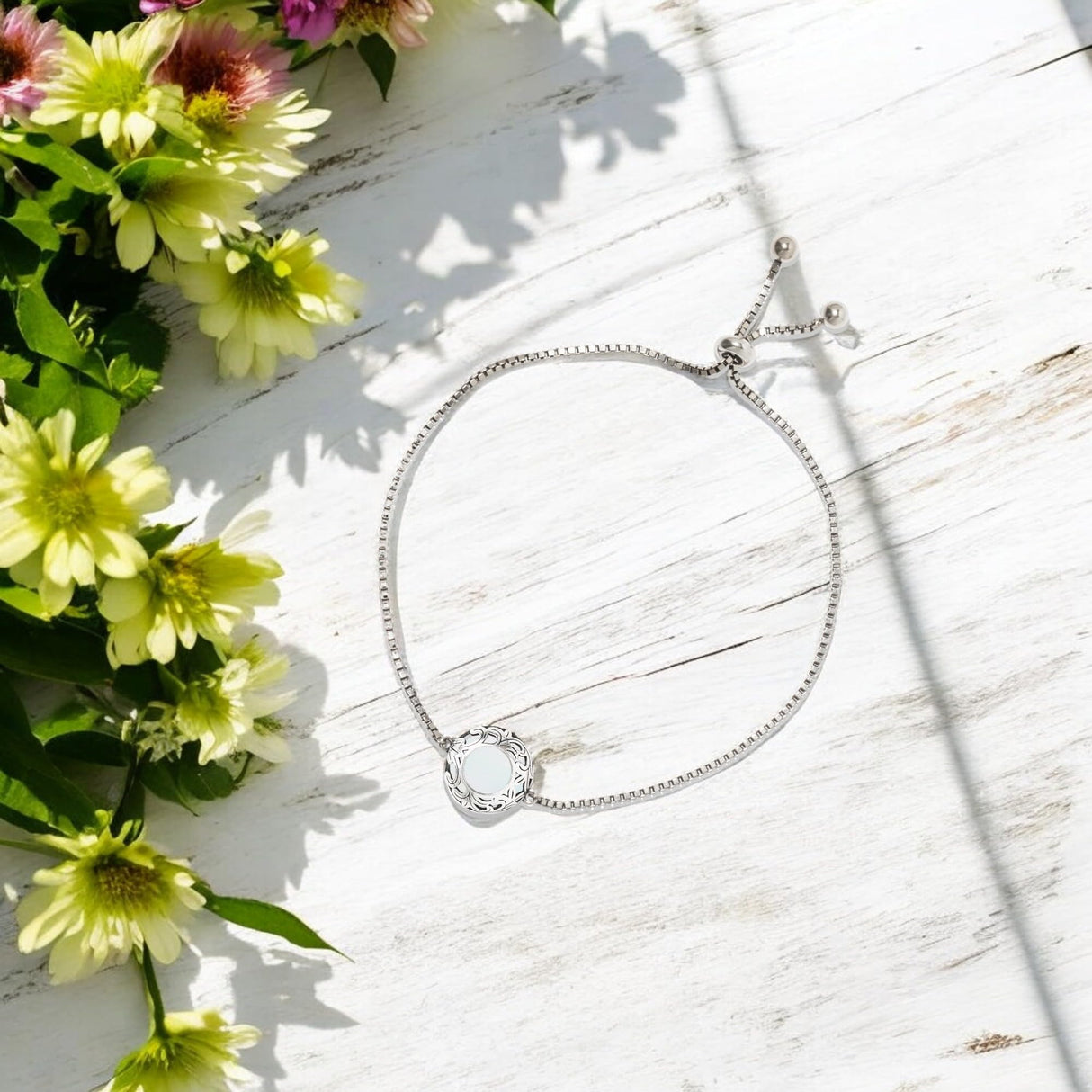 Bottled Up Designs Handmade Vintage Lace Adjustable Slider Bracelet, Recycled Glass, Sterling Silver, Eco Friendly, Made in USA, Birthday Gifts, Mothers Day, Women (Olive Wine Bottle)