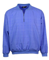 Akwa Men's 1/4 Zip Embossed Windshirt Made in USA