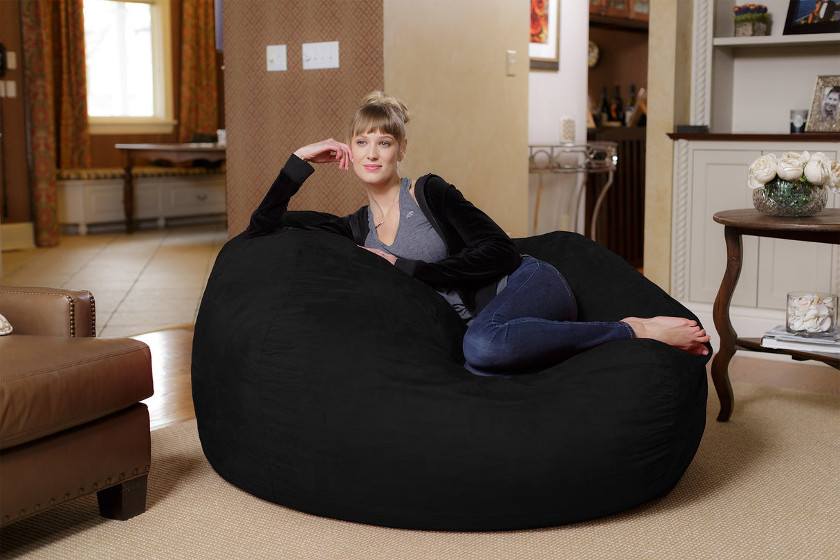 Chill Sack - Bean Bag Lounger, 5-Feet, Royal Blue