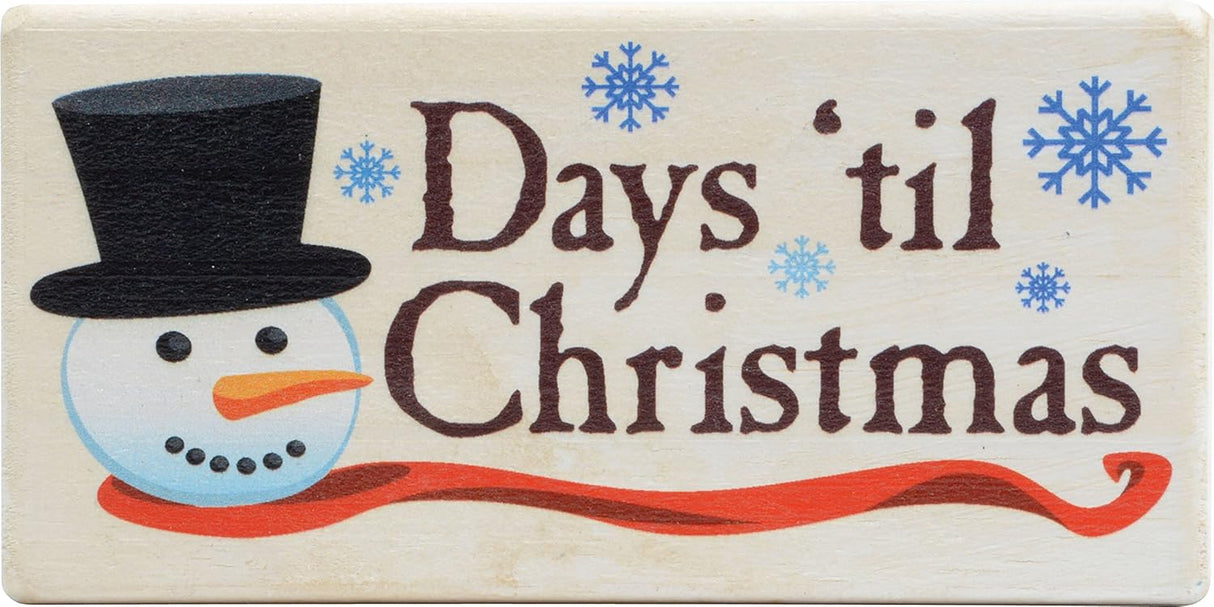 Days 'Til Countdown Blocks - 3 pc Set - Made in USA