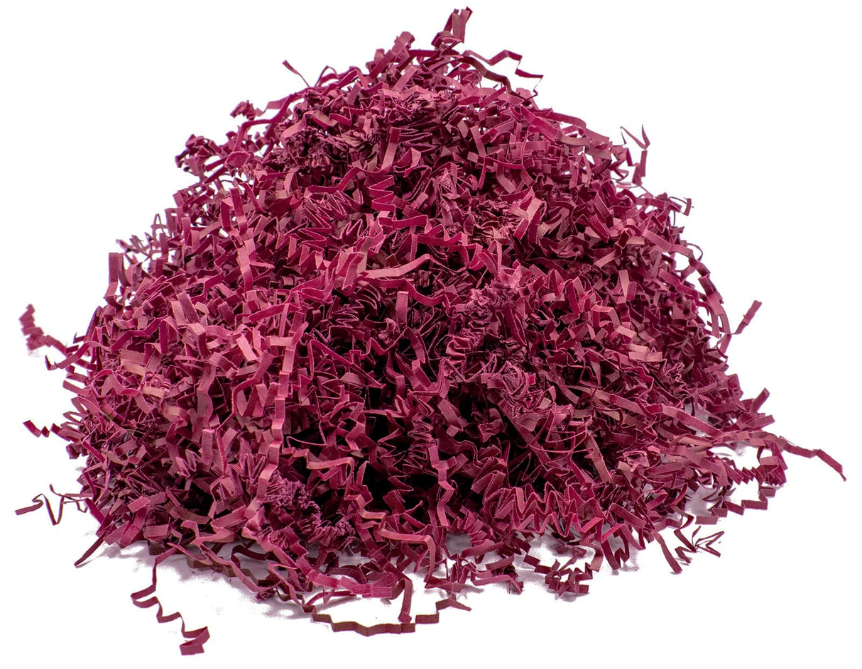 Stephanie Imports Made In USA 3-Ply Crinkle Cut Shredded Paper 2 lbs (Red & Green Christmas Mix)