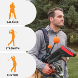 Orange Whip Distance Duo Patented & Made in USA- Lightspeed + Golf Swing Trainer Set *Made in USA*